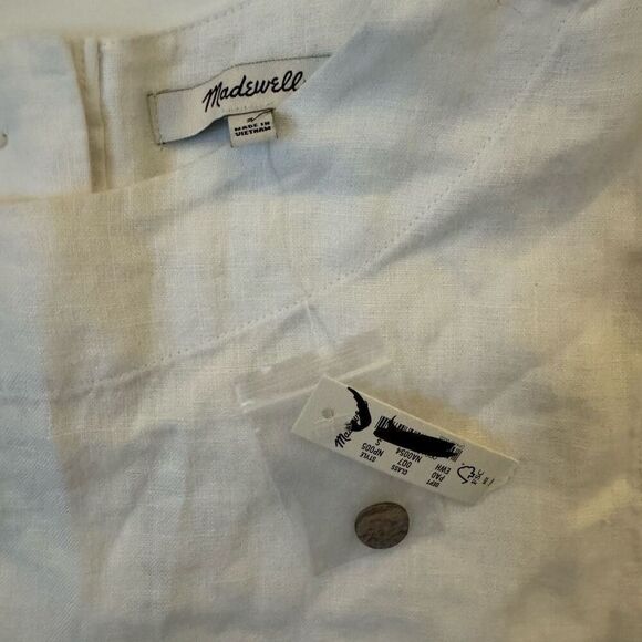 $78 Madewell Bateau-Neck Tank in 100% Linen size S m4 - Picture 4 of 6